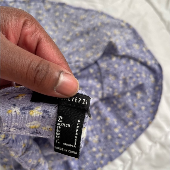 Blue floral farm-girl dress - Picture 5 of 5